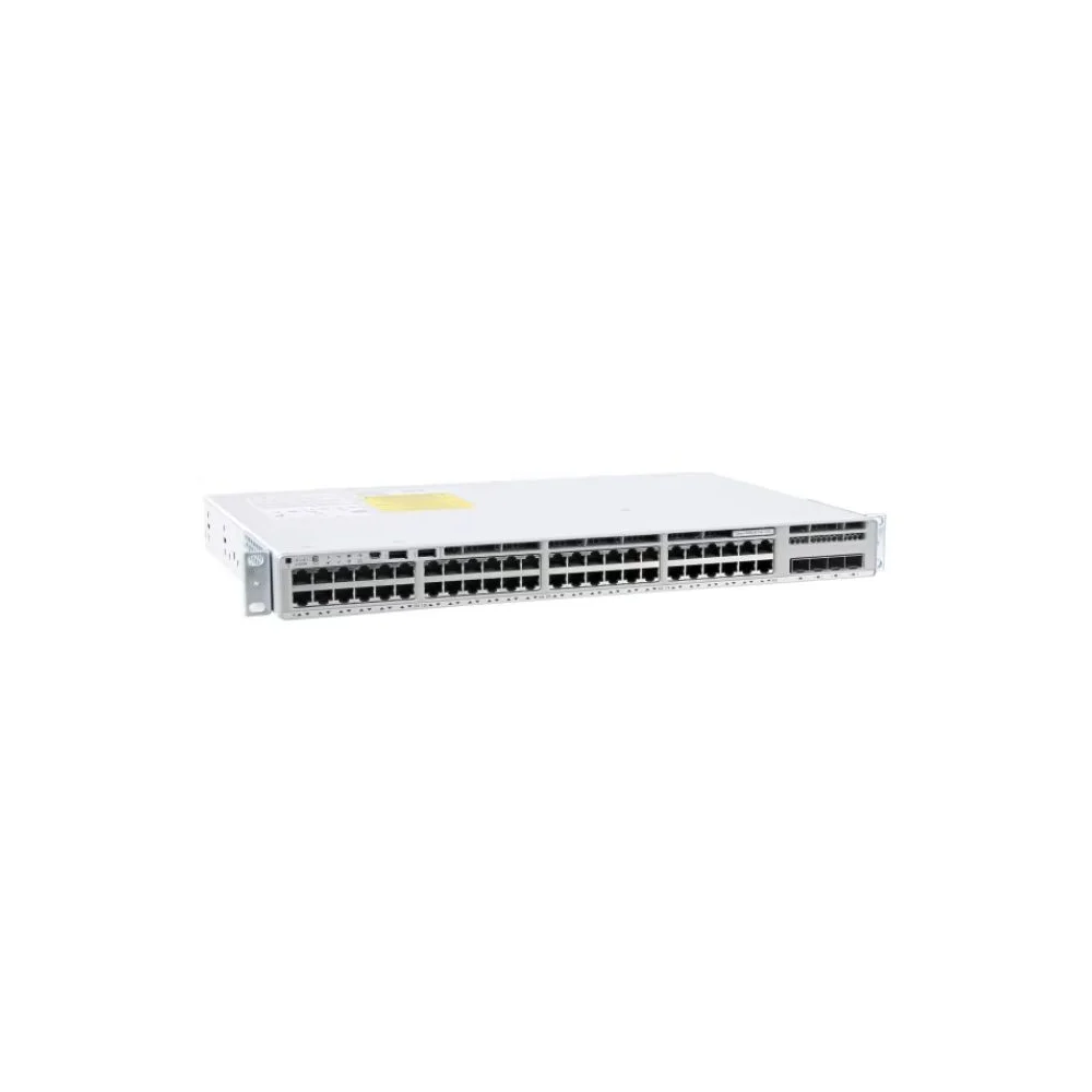 Switch Cisco Catalyst C9200L-48P-4G-E PoE+ 48 Puertos Gigabit 4x 1G SFP Uplinks Fijos C9200L-48P-4G-E Producto de Segundo Uso