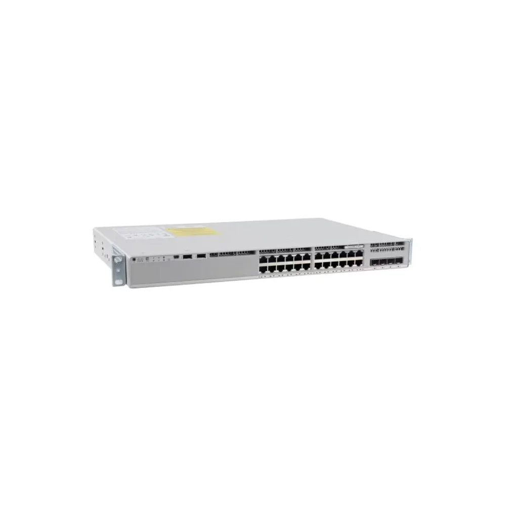 Switch Cisco Catalyst C9200L-24P-4G-E PoE+ 24 Puertos Gigabit 4x 1G SFP Uplinks Fijos C9200L-24P-4G-E Producto de Segundo Uso