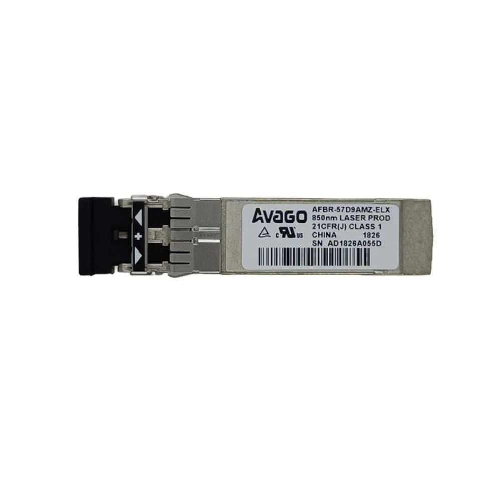 Transceptor Avago AFBR-57D9AMZ-ELX 8Gbps Fibre Channel SFP+ 850nm Producto de Segundo Uso