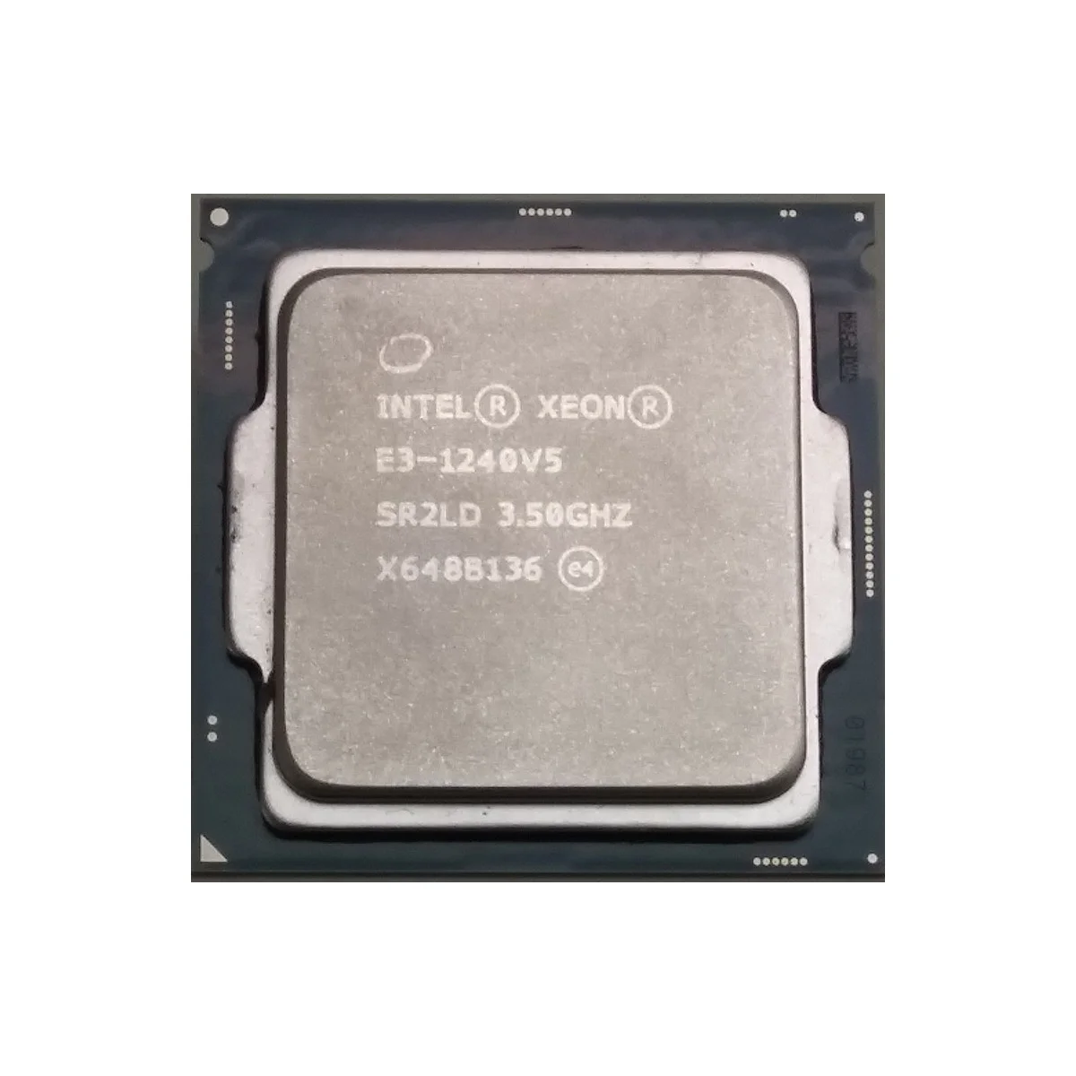 Procesador Intel Xeon E3-1240 V5 3.50GHz Hasta 3.90GHz 4 Nucleos 8 Hilos 8MB Cache Socket LGA1151 S-Spec SR2LD Producto de Segundo Uso
