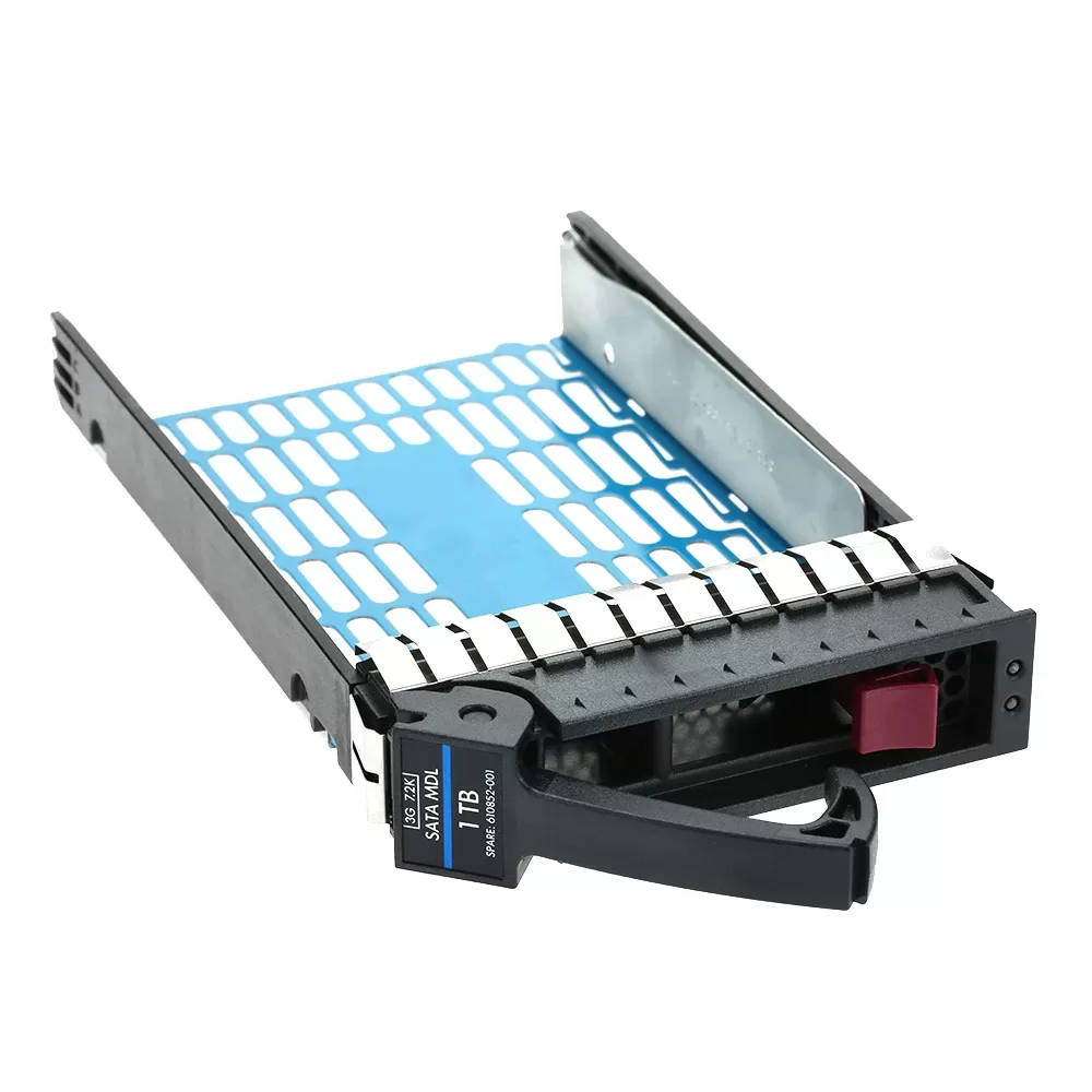 Bandeja Caddy HP 3.5" LFF Hot-Plug SAS SATA para ProLiant Servidor C82439-001 Producto de Segundo Uso