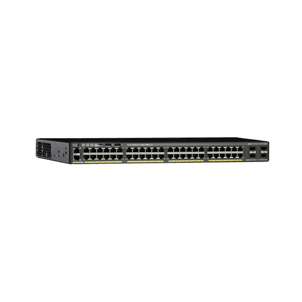 Switch Cisco Catalyst 2960-X WS-C2960X-48LPS-L 48 Puertos PoE+ 370W 4x 1G SFP WS-C2960X-48LPS-L Producto de Segundo Uso