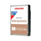 Disco duro Toshiba N300 PRO, 22TB, SATA 6.0 Gb/s, 7200rpm, 1024MB Cache, 3.5"