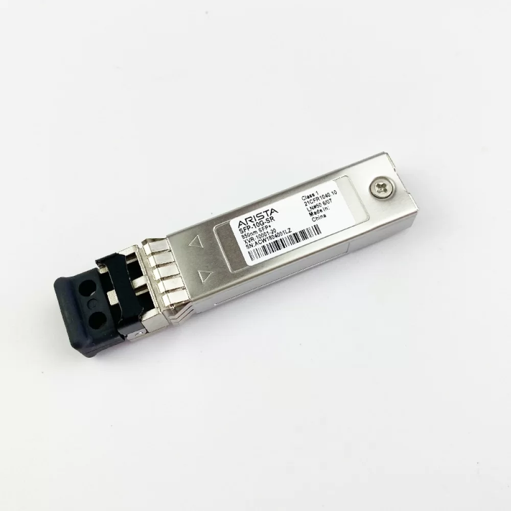 Transceptor Arista XVR-10001-20 10Gbe Sr 850NM MMF Lc 400M Producto de Segundo Uso