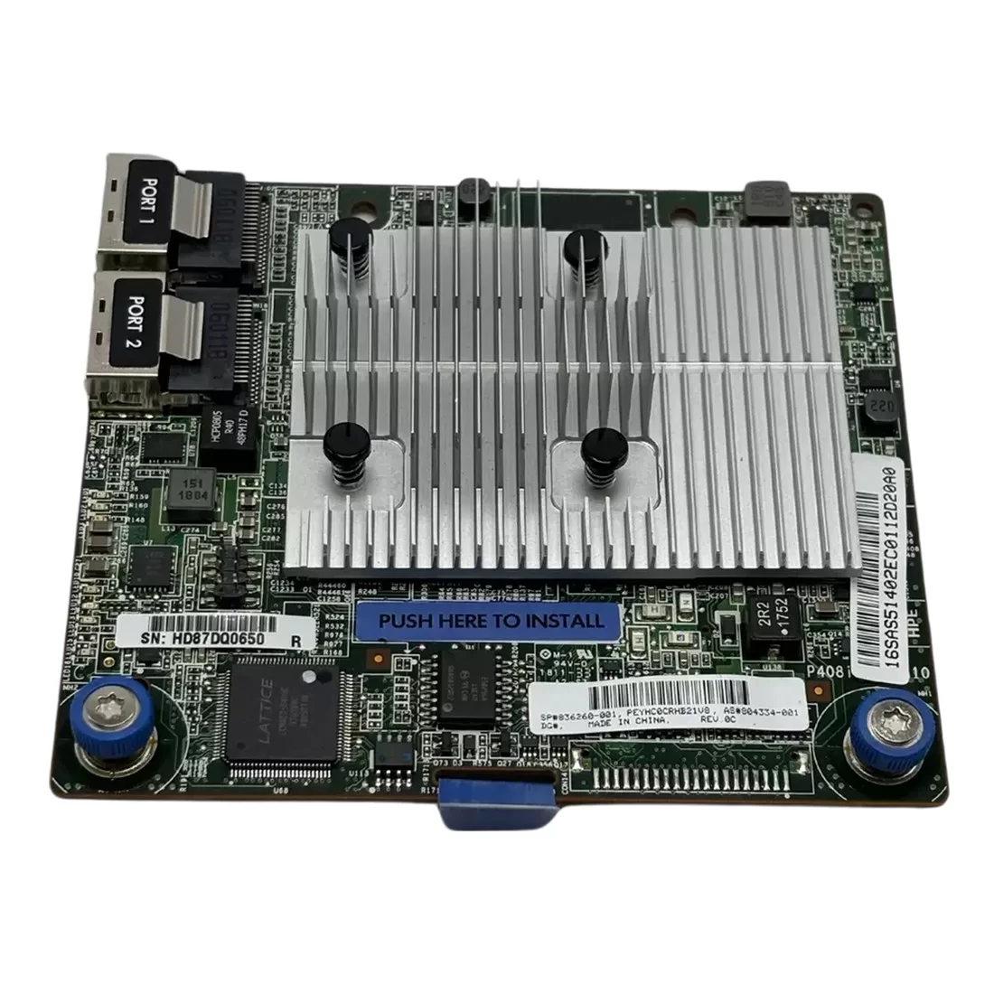 Tarjeta Raid HPE 836260-004 Smart Array P408i-A SR Gen10 (8 Internal Lanes/2GB Cache) 12G SAS Modular Controller - Producto Nuevo Caja abierta