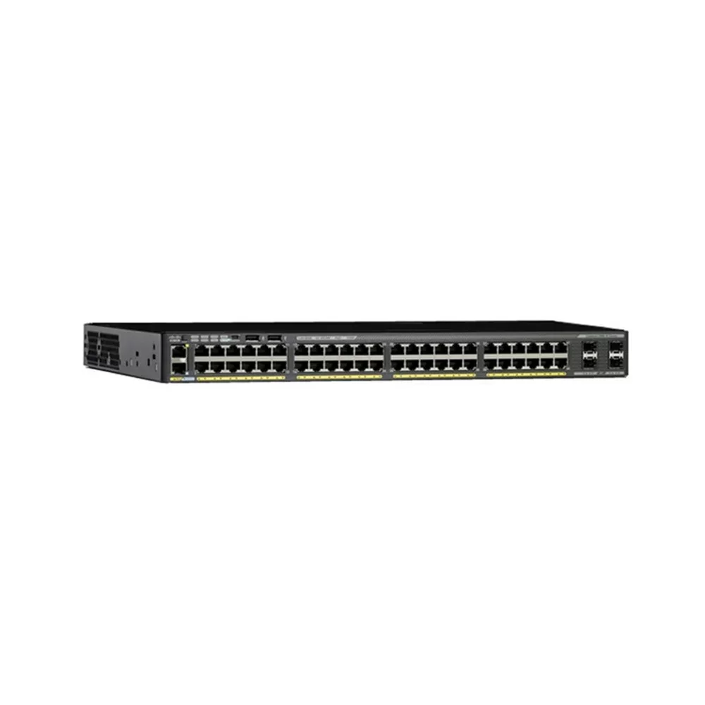Switch Cisco Catalyst 2960-X WS-C2960X-48LPS-L 48 Puertos PoE+ 370W 4x 1G SFP WS-C2960X-48LPS-L Producto de Segundo Uso