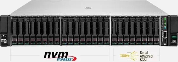 Alquiler Mensual de Servidor HPE ProLiant DL380 G10 Plus 24 SFF HDD